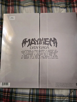 Lady Gaga Mayhem κίτρινο βινύλιο καινούργιο, σφραγισμένο