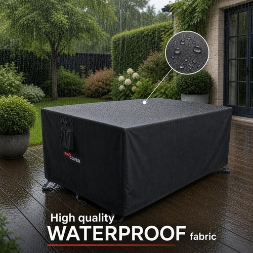 Waterproof garden furniture cover 600D Oxford, 125 x 80 x 70 cm