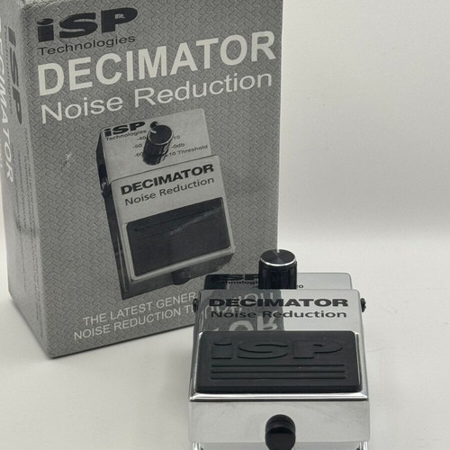ISP Decimator noise reduction guitar pedal