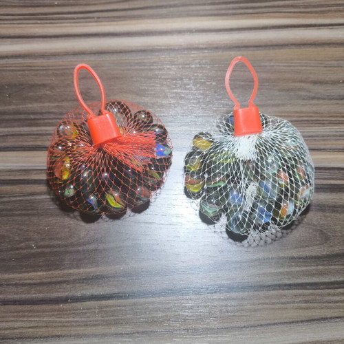Glass marbles retro 1980-90 sealed, pack of 2 bags