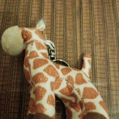 Set of 4 collectible animal keychains like new