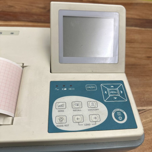 Edan SE-3 Smart ECG used professional 3-channel electrocardiograph with accessories