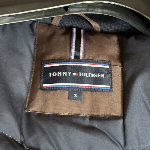 Tommy Hilfiger men's parka down jacket brown like new