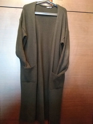 Long black Bershka cardigan used M/L