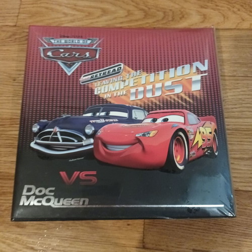 Disney McQueen albums used, set of 3