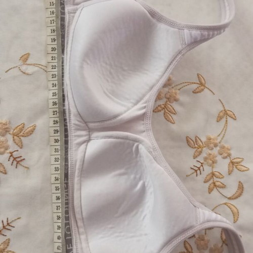 Girls' bra used, white, size XXS XS