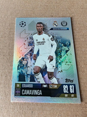 Eduardo Camavinga Topps Match Attax Champions League 2024 No. 126 like new
