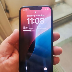 iphone 13 128 με τζαμακι καλώδιο φορτισης μπαταρία 86%σε εξαιρετική κατάσταση