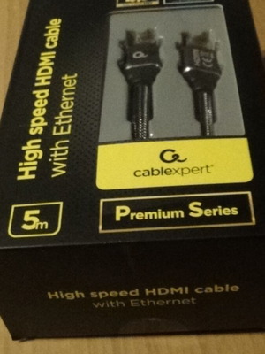 Cablexpert Premium Series HDMI Cable 5 Meters New
