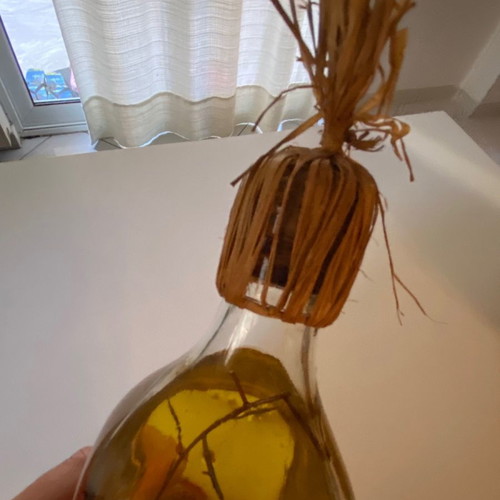 Συλλεκτικό μπουκάλι Κοριαντολίνο μεταχειρισμένο, παραδοσιακό ποτό από Ρόδο