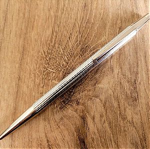 Montblanc Noblesse Stainless Steel Ballpoint Pen Made in Germany Στυλο γνησιο 100%