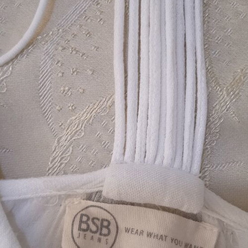 BSB white blouse used, size small to medium