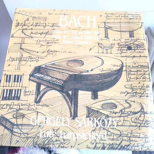 Bach vinyl record classical music, like new