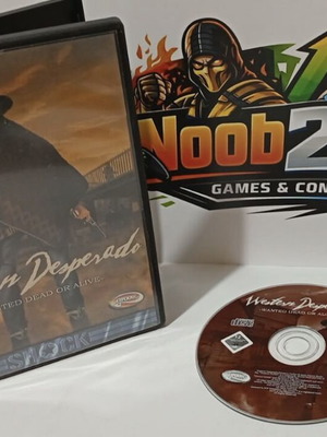 Western Desperado Wanted Dead or Alive PC CD-ROM used