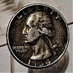  Η.Π.Α ¼ Δολάριο, 1954 Τέταρτο του Ουάσινγκτον##4