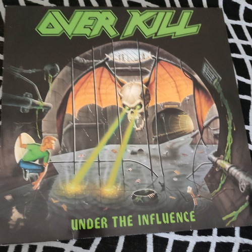 OVERKILL "Under The Influence" LP Vinyl. German 1988.