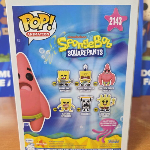 Funko Pop Animation Patrick with Wedgie figure new