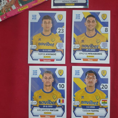 Super League Panini stickers new 26 pieces 2025-2026