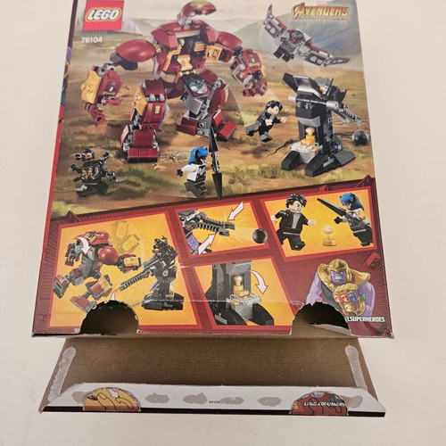 Lego Super Heroes 76104 The Hulkbuster Smash-Up used, complete with box and instructions