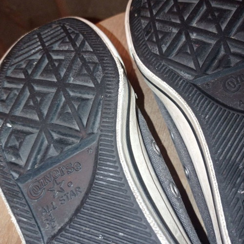Converse All Star used, dark gray, size 36