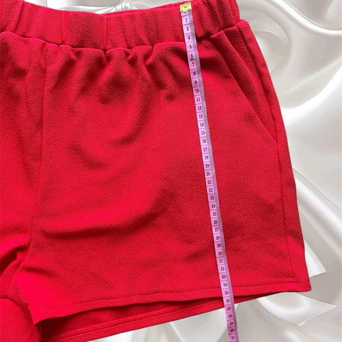 Plus size Shein shorts new, red, size XXL