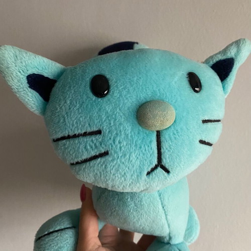 Pilchard the Cat plush toy vintage 2000, Bob the Builder’s pet, used