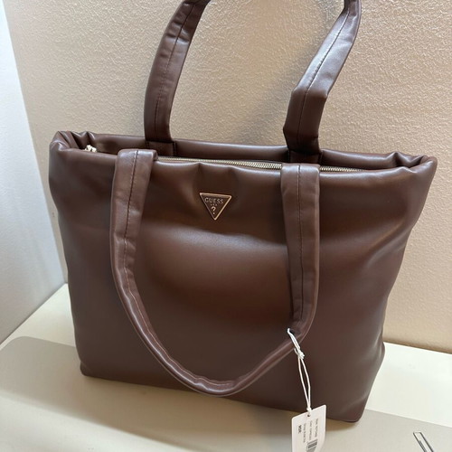 Guess Cappuccino Tote Bag New Shoulder Bag