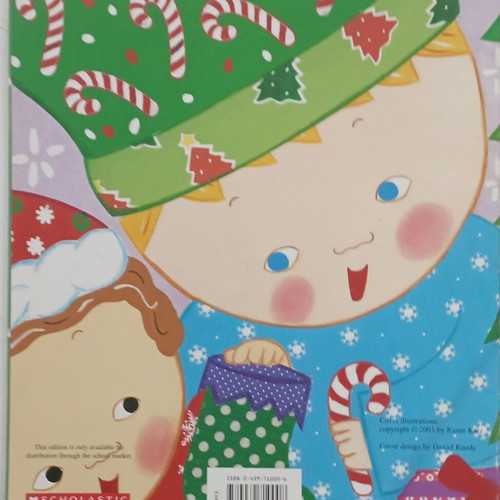 Counting Christmas book used, foreign language illustrated