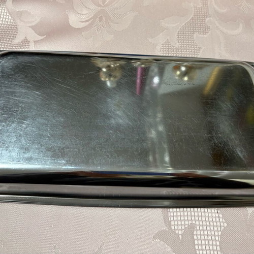 Metal Serving Platter used
