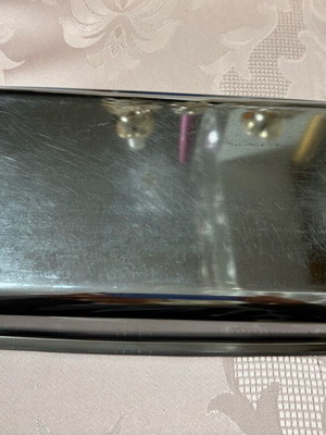 Metal Serving Platter used