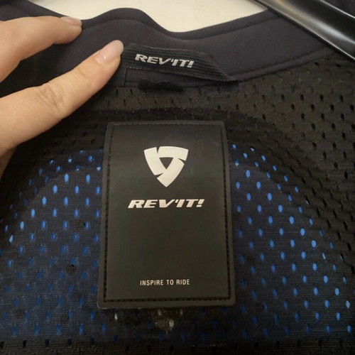 Revit Eclipse women's summer motorcycle jacket like new with back protector