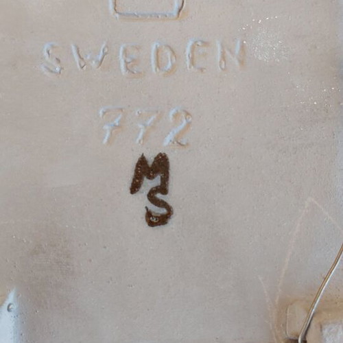 Jie Gantofta Swedish Ceramic Wall Plaque 1960-70 like new