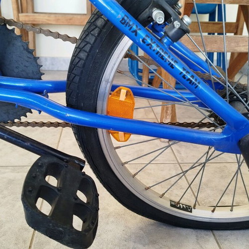 BMX Energy Beast 20" kids bike used, blue