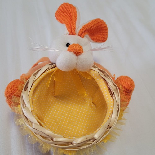 Small Easter Basket like new, size 12×12 cm