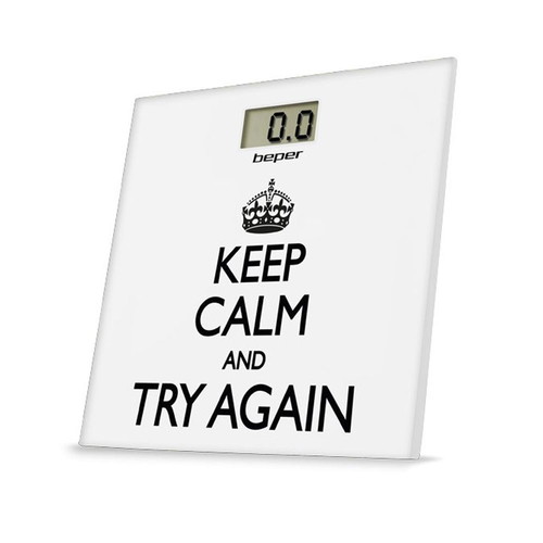 Keep Calm Beper 40.821 electronic body scale new