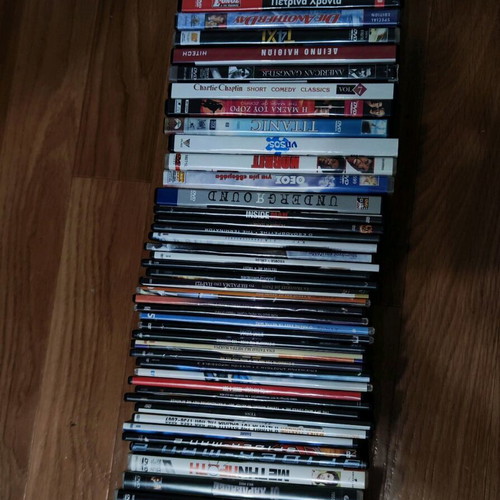 DVD used, pack of 48 pieces