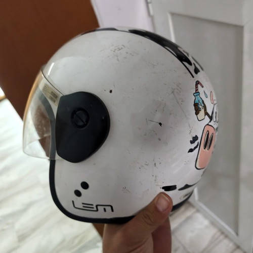 Children's motorcycle helmet used, very good condition