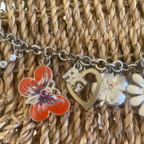 Blugirl bracelet with charms like new