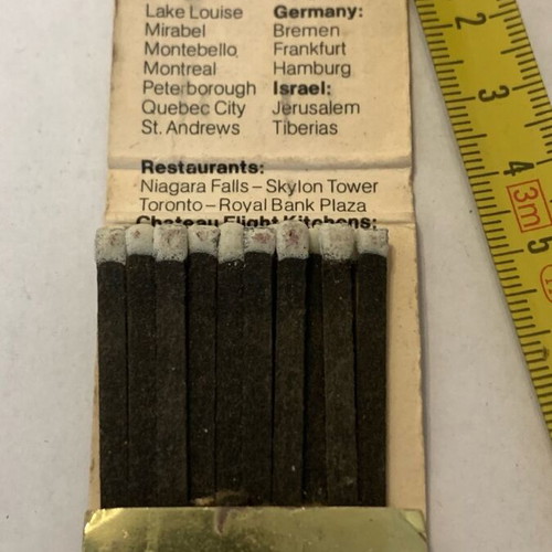 Matches used