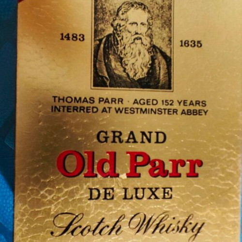 Grand Old Parr De Luxe Scotch Whisky new 750 ml 43.0% Vol.