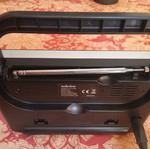 Audioline TR-412 portable radio like new, AC and battery powered