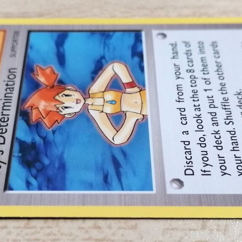 Pokémon Misty's Determination Evolutions 2016 Uncommon Card New