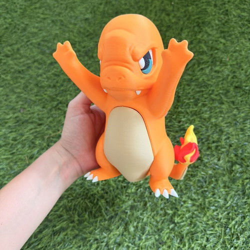 Pokémon Charmander window figure like new, inspired by promo card