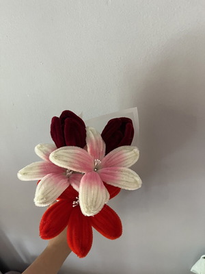 Artificial flowers handmade bouquet new