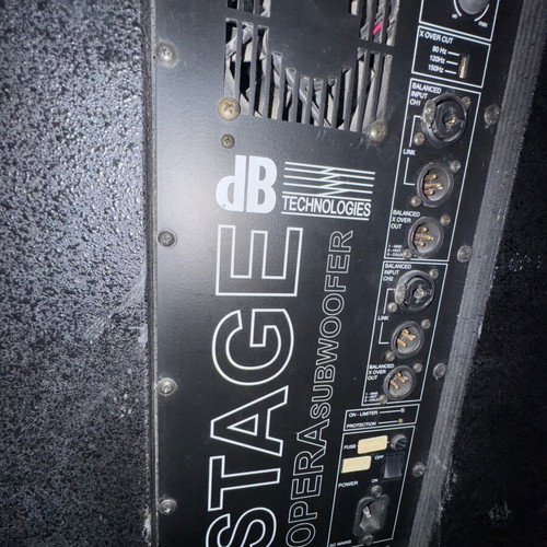 dB Technologies Stage Opera 61.15 Active Subwoofer used
