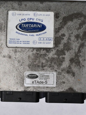 Εγκέφαλος Tartarini LPG CNG Autogas μεταχειρισμένος, χαλασμένος εκτός λειτουργίας