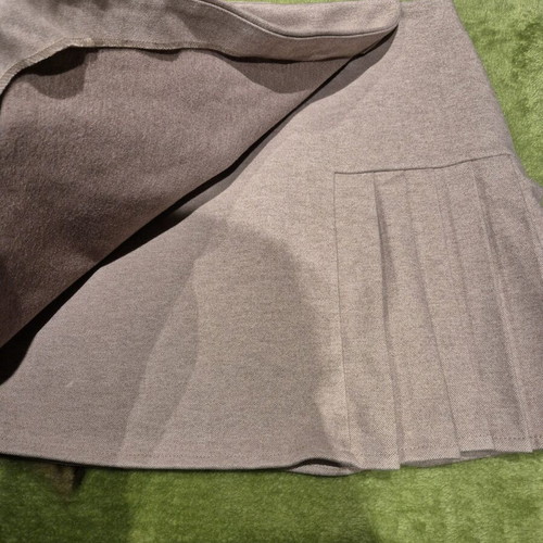Short skirt beige like new, size S/36/8