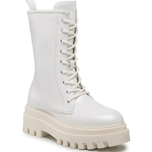 Calvin Klein Jeans white boots like new, size 38