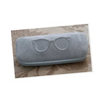 Glasses case new, gray
