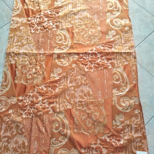 Tuscany no 1 silk taffeta home fabric new, 2 pieces